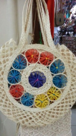 Bolsa tejida