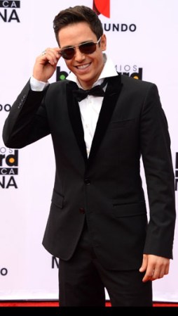 Pee Wee en los Billboard Mexicanos 2013.