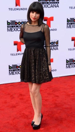 Romina en los Billboard Mexicanos 2013.