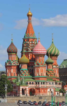 Catedral San Basilio, Moscú, Rusia.