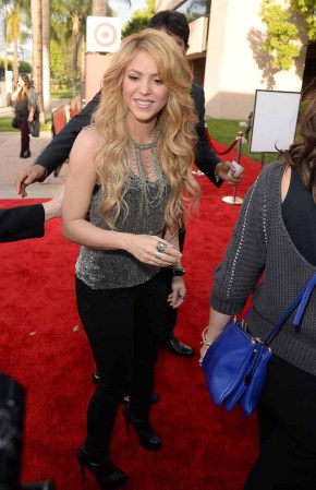 Shakira: radiante en la presentación de su nuevo disco.