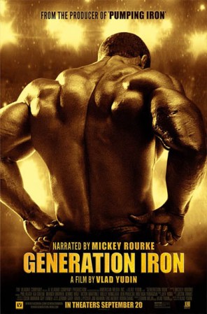 En un formato documental, "Generation Iron" se sumerge en el mundo del físico-culturismo y profundiza en la vida de siete de sus más grandes representantes. <br /> Mira el trailer en: YouTube
