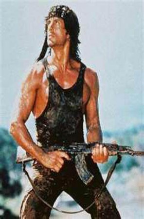 Las escenas de "Rambo II" fueron filmadas en la bella playa La Romana, en 1985.
