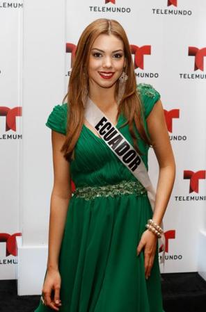 Miss Ecuador, Carolina Aguirre