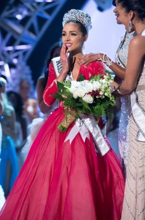 Y llegó la gran noche. Coronada como Miss Universo, Olivia Culpo, se desbordaba de alegría y satisfacción.