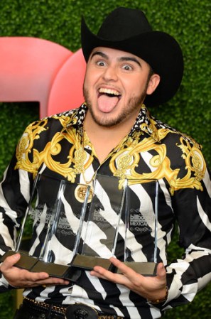 Gerardo Ortiz en los Billboard Mexicanos 2013.