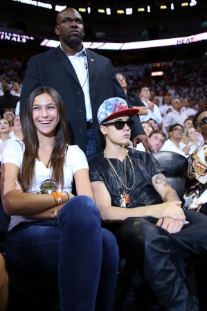 El cantante Justin Bieber.