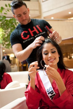 El concurso se transmitirá en vivo el 9 de noviembre por Telemundo y NBC. En la imagen, Patricia Rodríguez, Miss España 2013