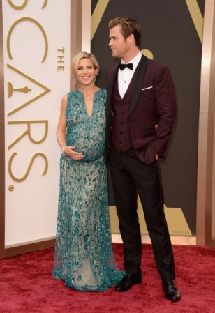 Actores Elsa Pataky (izquierda) y Chris Hemsworth