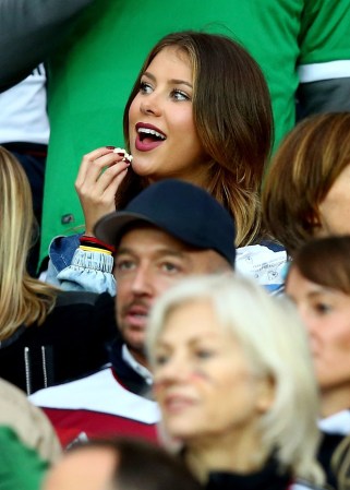 Montana Yorke, novia de Andre Schuerrle (Alemania).