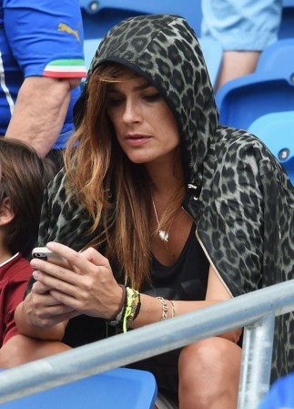 Alena Seredova, esposa de Gianluigi Buffon (Italia).
