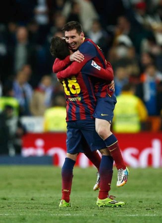 Fotos del clásico Madrid-Barcelona, una batalla de infarto.