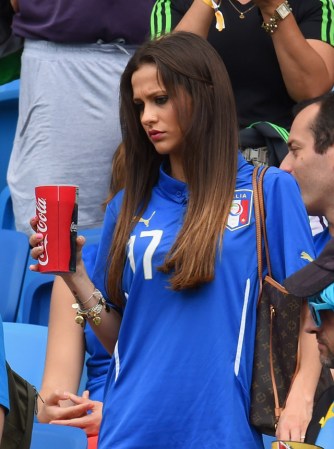 Jessica Immobile, esposa de Ciro Immobile (Italia).