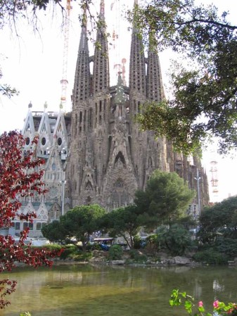 Templo Expiatorio de la Sagrada Familia, Barcelona, España.