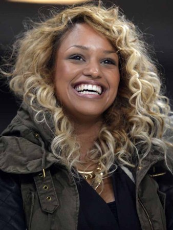 Fanny Neguesha, la novia del futbolista italiano Mario Barwuah Balotelli.