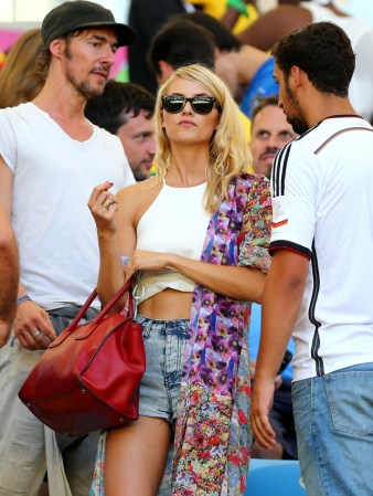Lena Gercke, novia de Sami Khedira (Alemania).