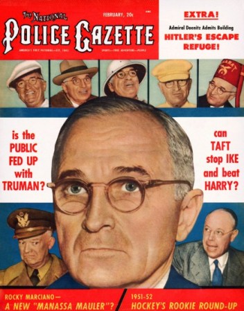 El sucesor de Roosevelt, Harry Truman, tampoco logró salir de la mirilla de los editores.