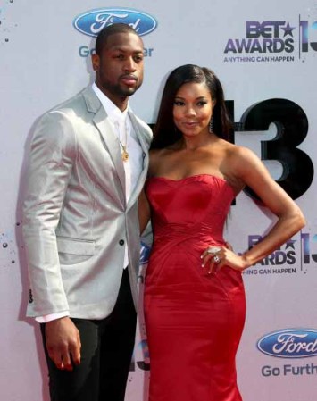 Gabrielle Union y Wade.