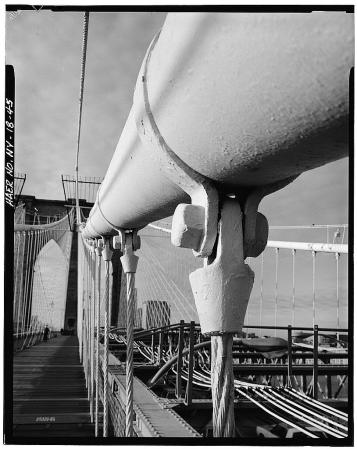 Imágenes históricas del Puente de Brooklyn.