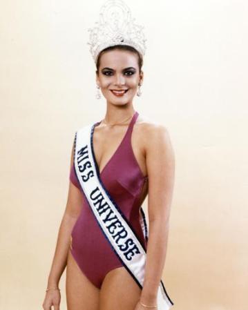 Maritza Sayalero en traje de baño.