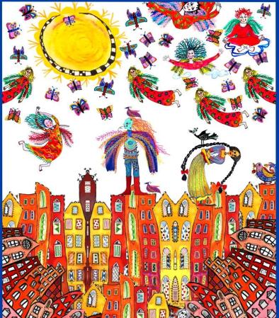 Flying Into The City. Mi vida es un collage de lugares, personas, situaciones e experiencias. Cada encuentro y cada momento se vuelven pedacitos en el mosaico de mi vida. Lo que pasa en el siguiente momento puede cambiar mi punto de vista sobre éste mosaico por 180 grados. Puede romper mi imagen de mi vida y entonces tengo que reacomodar todo el mosaíco.