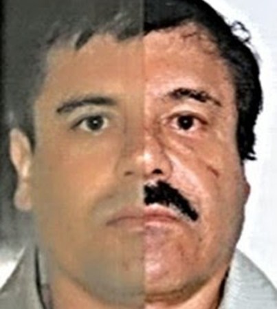 Otro fotomontaje comparativo entregado por la Procuraduría de México.