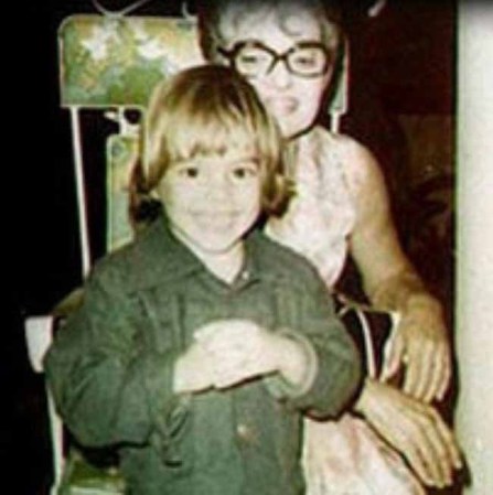 Ricky Martin cuando tenía 5 años.
