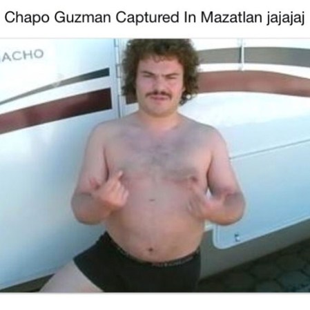 En las redes sociales, como ya es de costumbre, no se hizo esperar la reacción en “memes”, de la captura del narcotraficante más buscado del mundo Joaquín “el chapo” Guzmán.