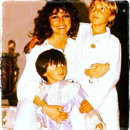 Cristian Castro cuando era niño.
