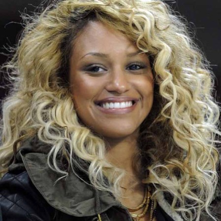 Fanny Neguesha, la novia del futbolista italiano Mario Barwuah Balotelli.