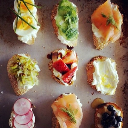Para todos los gustos. Tapas de sabores variados, dulces o salados, para satisfacer al paladar más exigente.