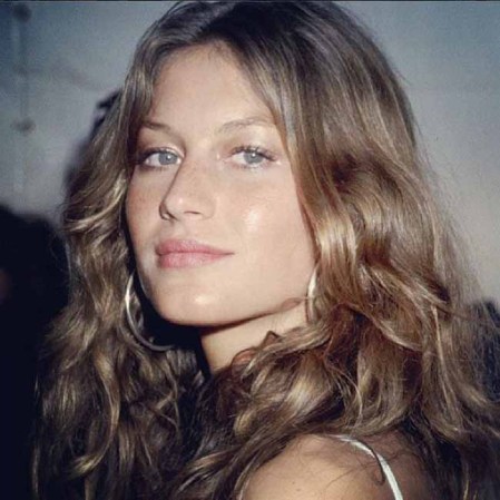 La ex super modelo Gisele en 1999.