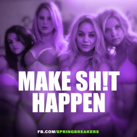 Spring Breakers estreno primaveral. Puro entretenimiento juvenil.
