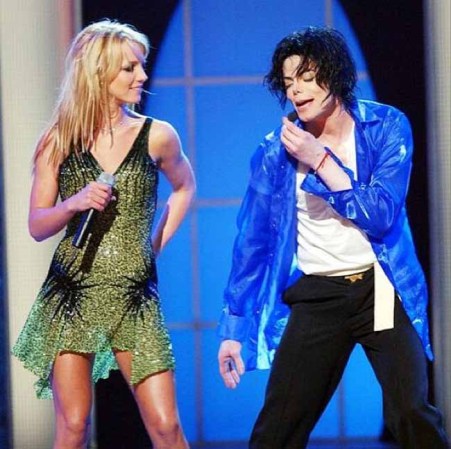 Spears con Michael Jackson
