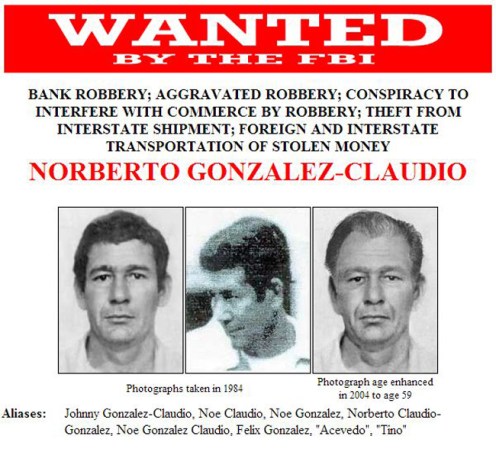 El independentista puertorriqueño Norberto González escapó de la justicia durante 25 años tras su participación en el robo de $7,000,000 de un camión blindado en Hartford, Connecticut, en 1983.