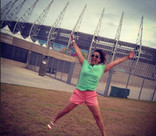 Nuestra reportera Martha Minjárez ya está en el estadio para traernos todos los informes de este magno evento.