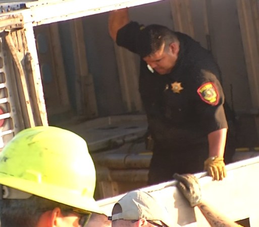 La policía no espera que la rampa esté abierta antes de las dos de la tarde.