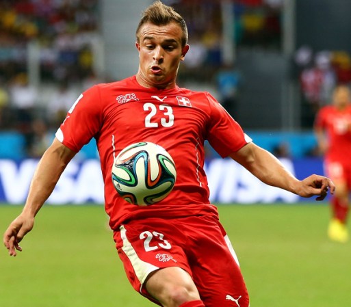 #8. El mediocampista de Suiza Xherdan Shaqiri.