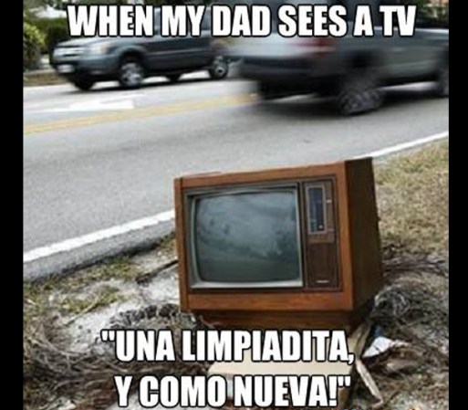 Cuando los papas quieren reciclar todo!!!