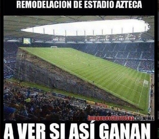 Como siempre lo saben hacer, los ingeniosos mexicanos sacaron fotos como esta que circulan sin cesar.