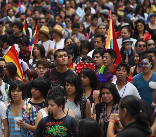 El defile tuvo lugar por el Paseo de la Reforma.