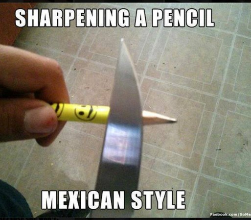 A continuación más fotos de la perspicacia del mexicano.