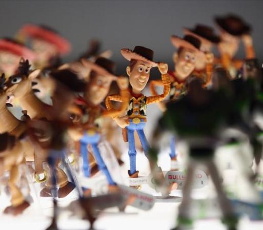 Estos, son clásicos de la película "Toy Story"