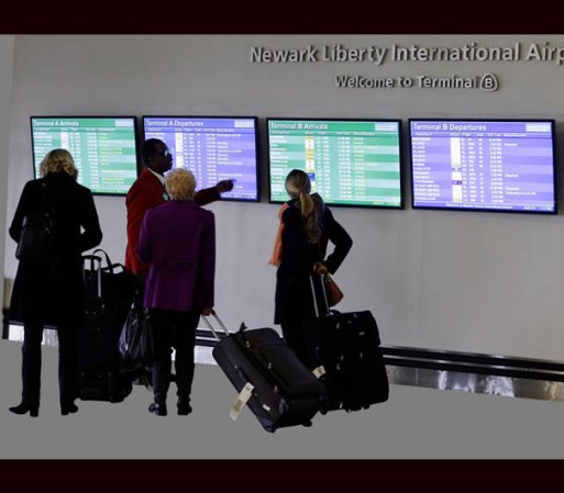 # 3 Newark (EWR), en lo que va del 2013 lleva un 27.6 % de retrasos en llegadas de vuelos y un 25.3 % en salidas.