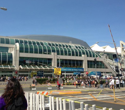 Ya es tradición que Comic-con se haga en el centro de convenciones de San Diego durante el mes de julio.