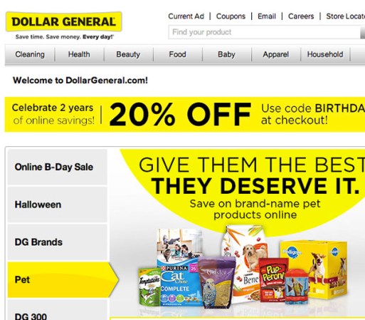 Dollar General <br /><br />Industria: Venta, Artículo Variados <br /><br />Puestos de trabajo: Gerente de tienda, Director de districto. <br /><br />Las plazas son para: Alabama, California, Georgia, Louisiana, Michigan, Mississippi, Tennessee, Texas, Vermont, Virginia.