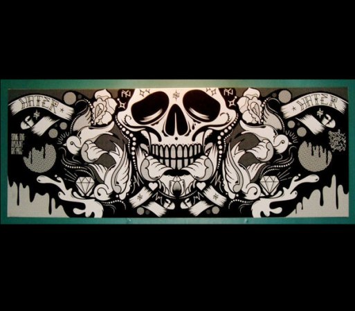 Arte en exhibición en el centro de Los Ángeles