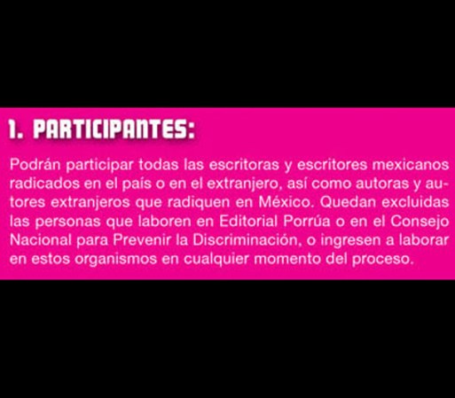 Su objetivo es generar conciencia entre niños y jóvenes, sobre el trato respetuoso y el derecho a la igualdad sin distinción alguna.