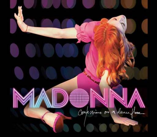 En el 2005 Madonna lanzó al mercado “Confessions on a Dance Floor”, sobresaliendo los temas “Hung Up”, “Sorry” y “Get Together”.
