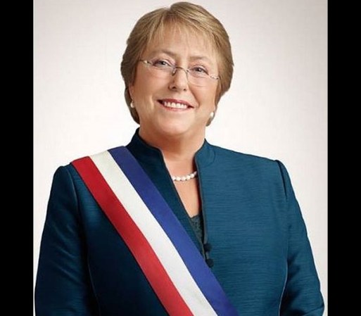 Presidenta de Chile Michelle Bachelet.